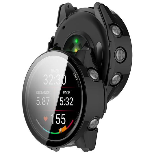 Techsuit Defense360 Pro Hülle für Garmin Forerunner 170 / 70, Schwarz