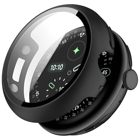 Techsuit Defense360 Pro Hülle für Google Pixel Watch 4 45mm, Schwarz