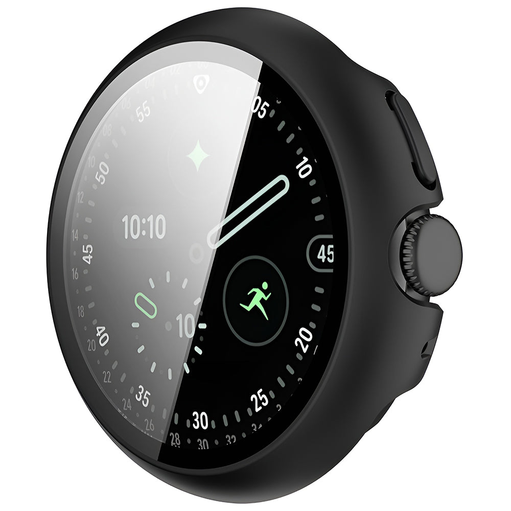 Techsuit Defense360 Pro Hülle für Google Pixel Watch 4 45mm, Schwarz