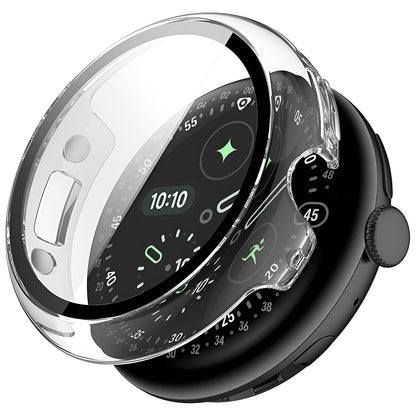 Techsuit Defense360 Pro Hülle für Google Pixel Watch 4 45mm, Transparent