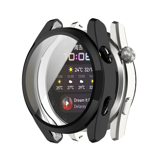 Techsuit Defense360 Pro Hülle für Huawei Watch 3, Schwarz