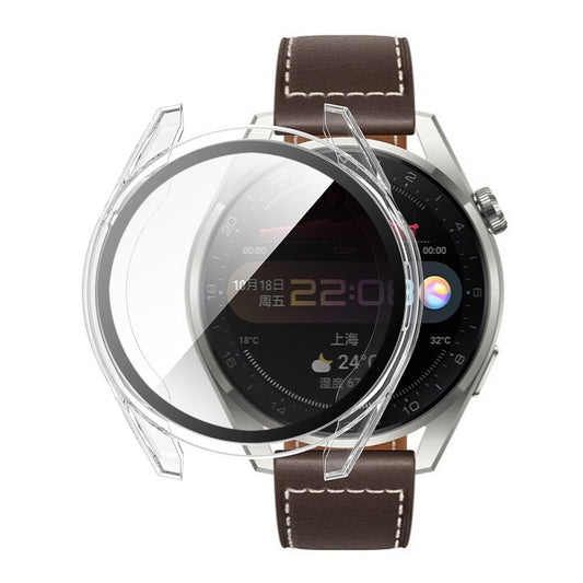 Techsuit Defense360 Pro Case for Huawei Watch 3 Pro, Transparent