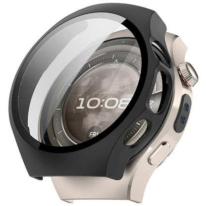 Techsuit Defense360 Pro Hülle für Huawei Watch 5 46mm, Schwarz