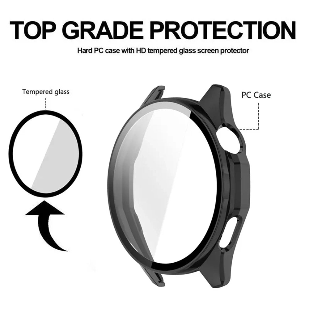 Techsuit Defense360 Pro Hülle für Huawei Watch GT 6 46mm, Schwarz