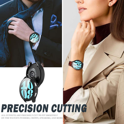 Coque Techsuit Defense360 Pro pour Samsung Galaxy Watch6 40mm, Noire