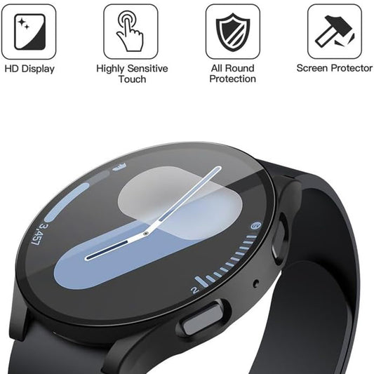 Techsuit Defense360 Pro Case for Samsung Galaxy Watch7 40mm, Black