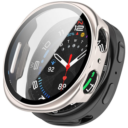 Coque Techsuit Defense360 Pro pour Samsung Galaxy Watch9 / Watch8 40mm, Argent Perlé