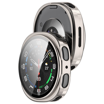 Coque Techsuit Defense360 Pro pour Samsung Galaxy Watch9 / Watch8 40mm, Argent Perlé
