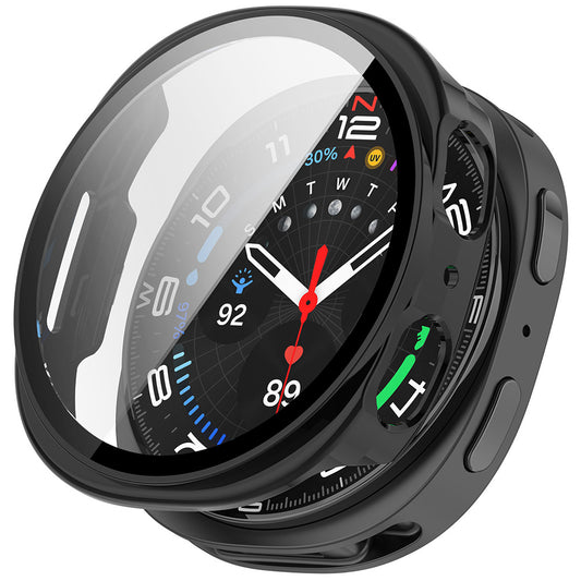 Coque Techsuit Defense360 Pro pour Samsung Galaxy Watch8 40mm, Noir Mat