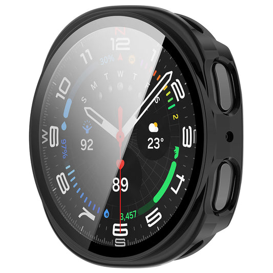 Coque Techsuit Defense360 Pro pour Samsung Galaxy Watch8 40mm, Noir Mat