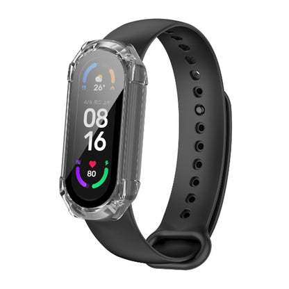 Coque Techsuit Defense360 Pro pour Xiaomi Smart Band 6 / Band 5 / Band 4, Transparente