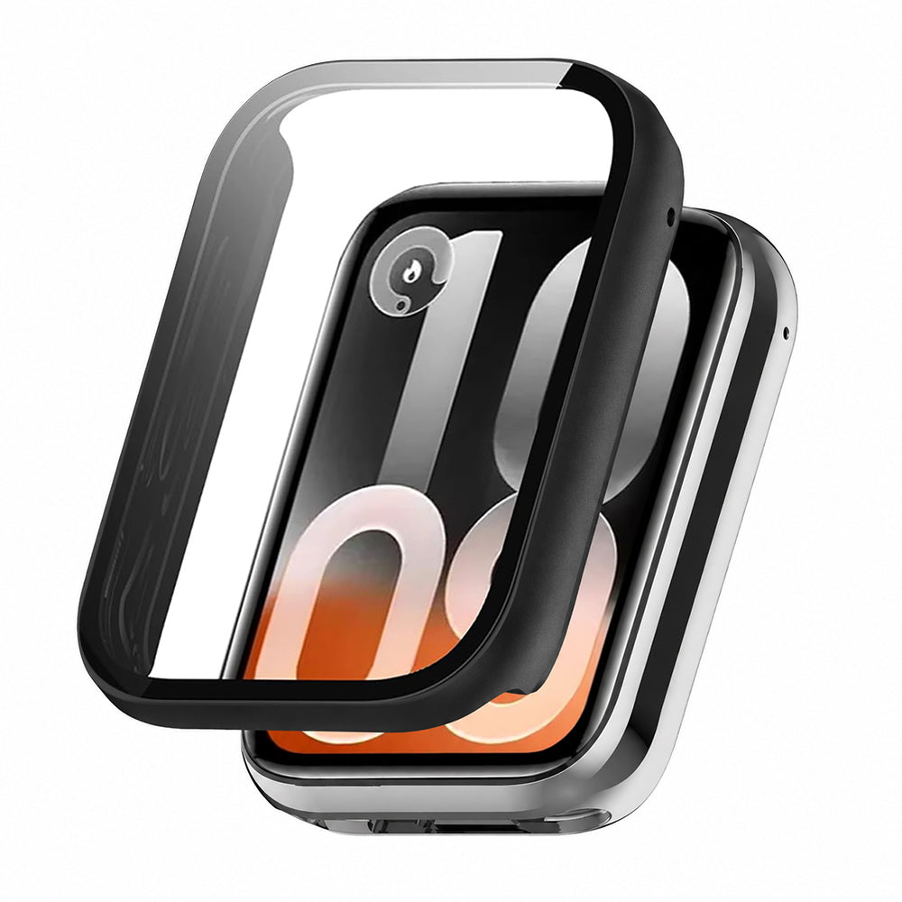 Coque Techsuit Defense360 Pro pour Xiaomi Smart Band 10 Pro, Noir Mat