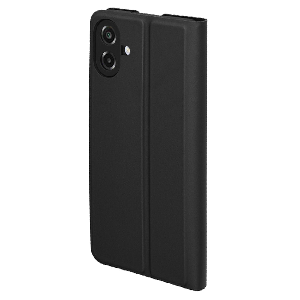 Coque pour Samsung Galaxy A07 4G A075, Techsuit, Magskin Book, Noire