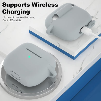 Techsuit Silikonhülle für Apple AirPods 3, Grau