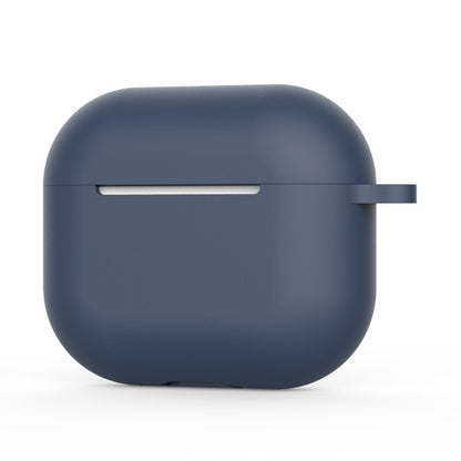 Techsuit Silikonhülle für Apple AirPods 4, Marineblau