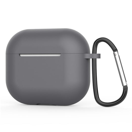 Coque Techsuit Silicone pour Apple AirPods 4, Gris