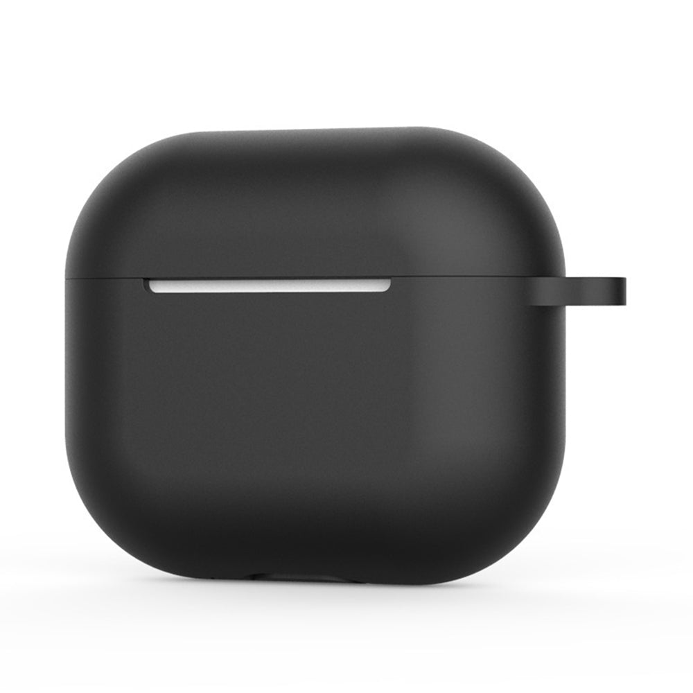 Techsuit Silikonhülle für Apple AirPods 4, Schwarz