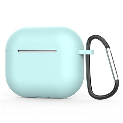 Techsuit Silikonhülle für Apple AirPods 4, Hell Türkis
