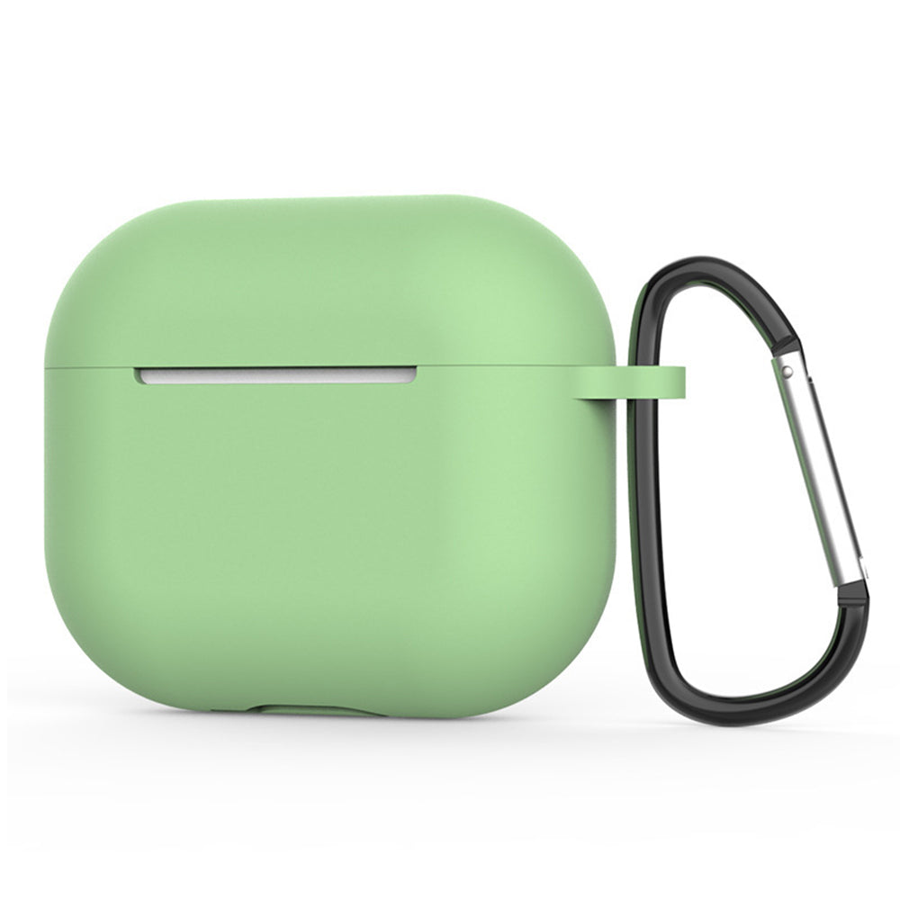 Techsuit Silikonhülle für Apple AirPods 4, Hellgrün