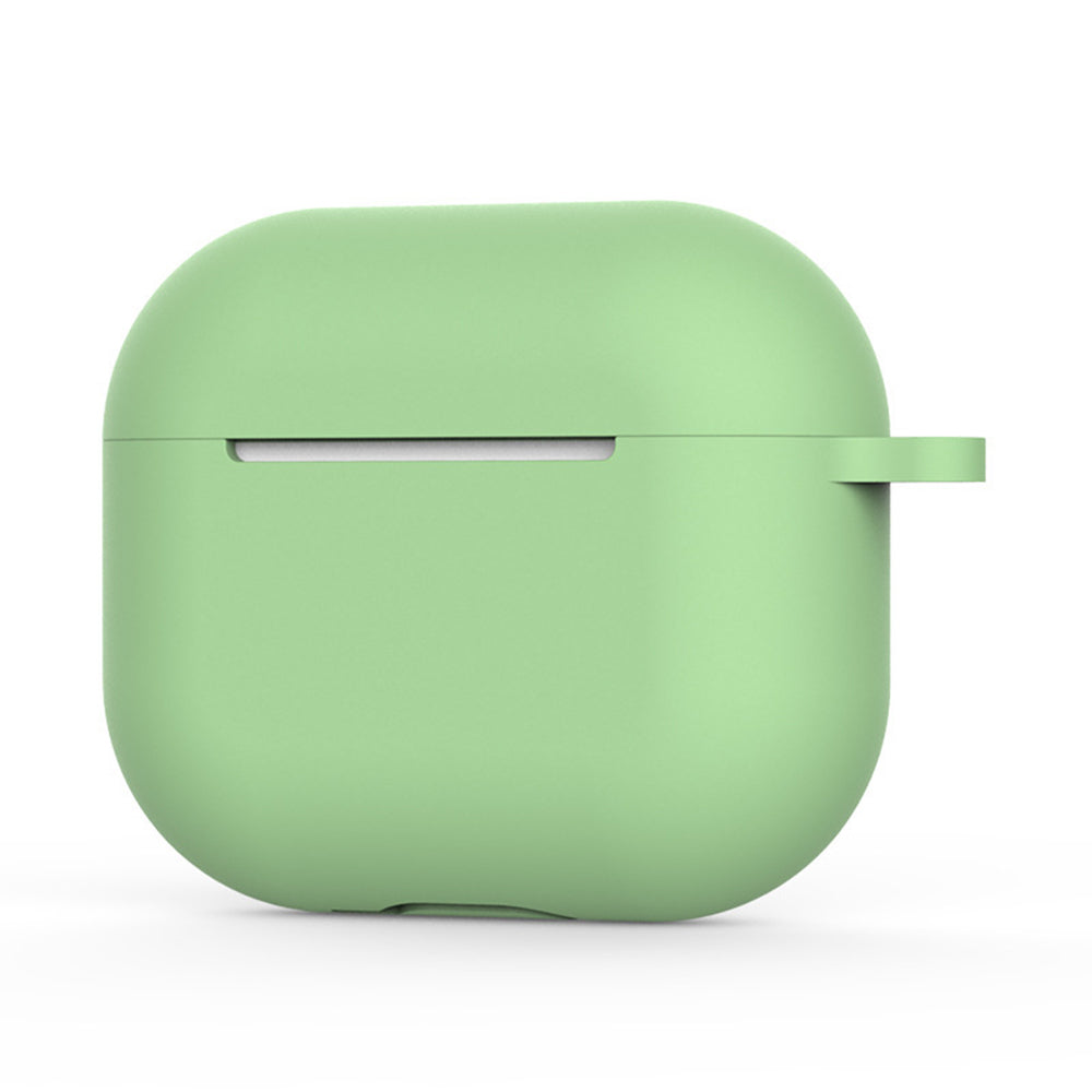Techsuit Silikonhülle für Apple AirPods 4, Hellgrün
