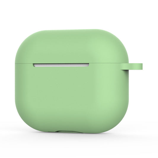 Techsuit Silikonhülle für Apple AirPods 4, Hellgrün