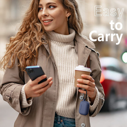 Techsuit Silikonhülle für Apple AirPods Pro Serie, Marineblau