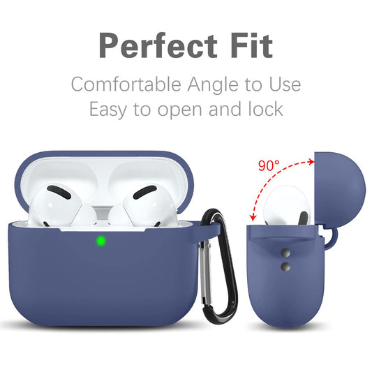 Techsuit Silikonhülle für Apple AirPods Pro Series, Dunkelgrün
