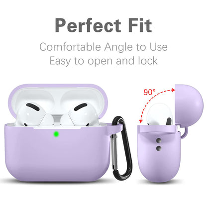 Techsuit Silikonhülle für Apple AirPods Pro Serie, Blau