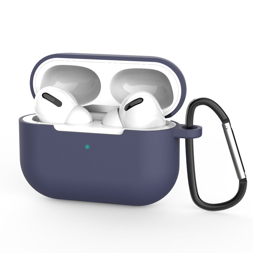 Techsuit Silikonhülle für Apple AirPods Pro 3, Marineblau