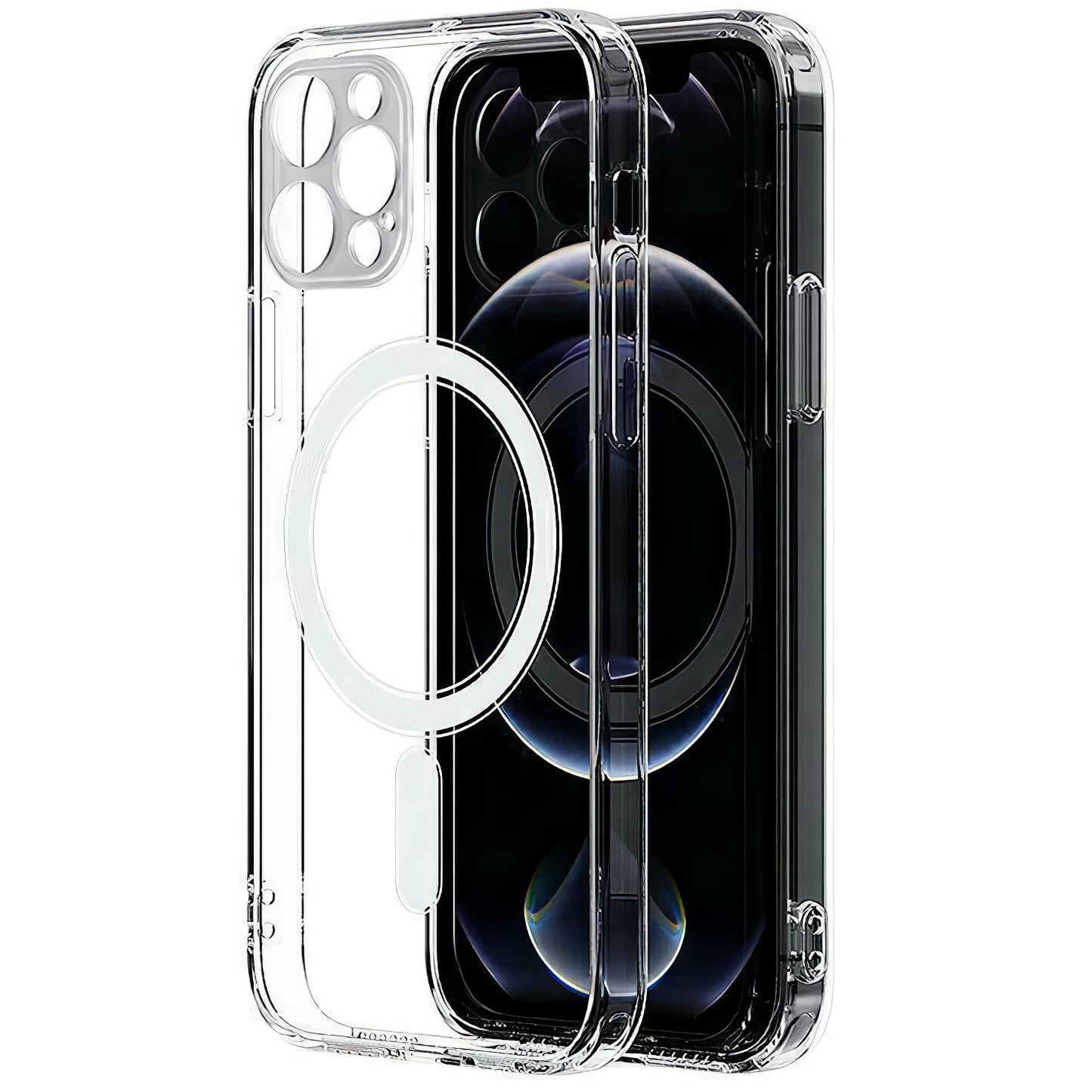 MagSafe Case for Apple iPhone 12 Pro, OEM, Magnetic, Transparent