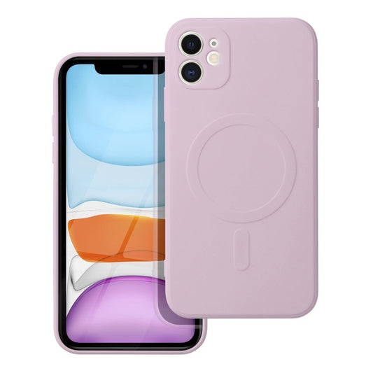 MagSafe-Hülle für Apple iPhone 11, OEM, Silicone Mag, Rosa