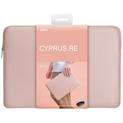 Housse UNIQ Cyprus Ridge pour ordinateur portable max. 14 pouces, Rose