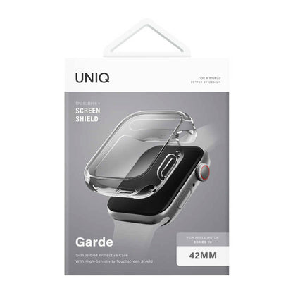 UNIQ Garde Hülle für Apple Watch Series 11 42mm, Transparent