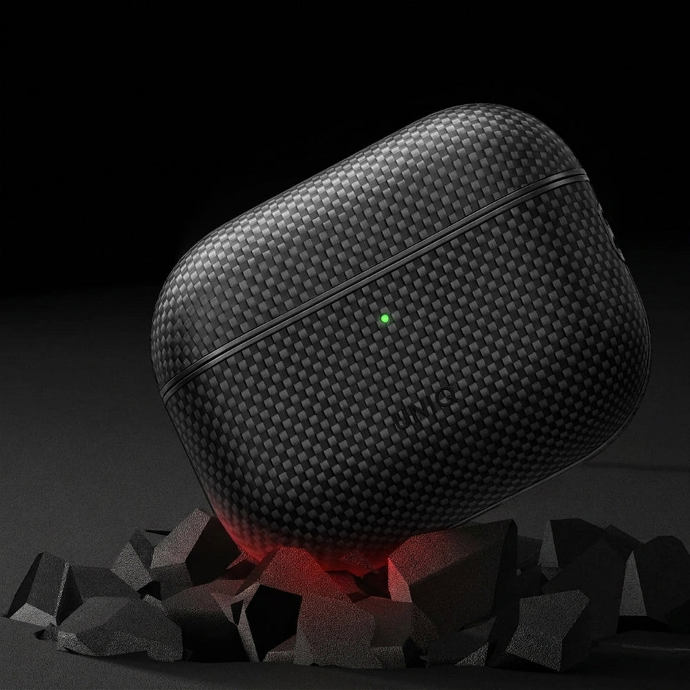 Étui UNIQ Keva Prime pour Apple AirPods Pro 3, Noir
