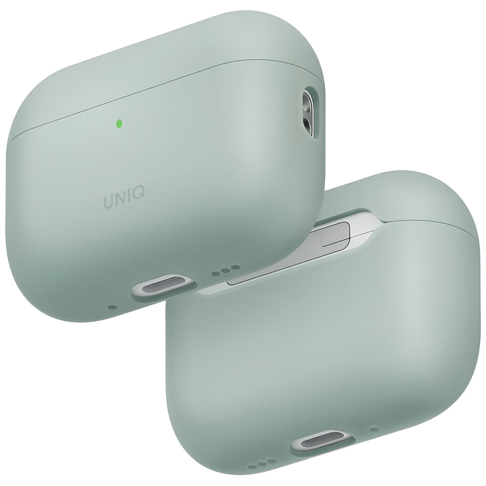 UNIQ Lino Hülle für Apple AirPods Pro 3, Minzgrün