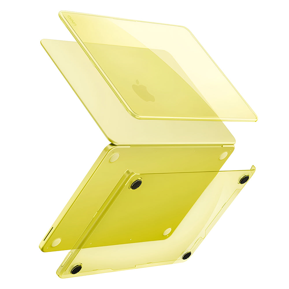 Coque UNIQ Vero pour Apple MacBook Neo 13 pouces, Jaune