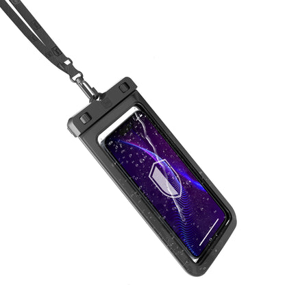 Coque Universelle Étanche pour Téléphone max. 7 pouces, 3MK, Hydro, Noire