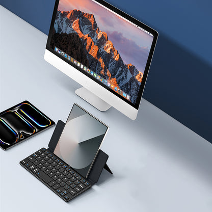 Housse Universelle avec Clavier Bluetooth pour Téléphone, DUX DUCIS, Noire