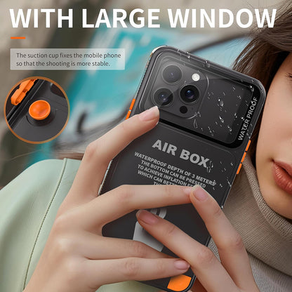 Universal Waterproof Case for Phone max. 6.7inch, ShellBox, AirBox, Black