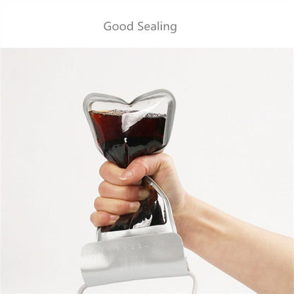Universelle wasserdichte Handyhülle max. 6,8 Zoll, Techsuit, TWC1, Silber