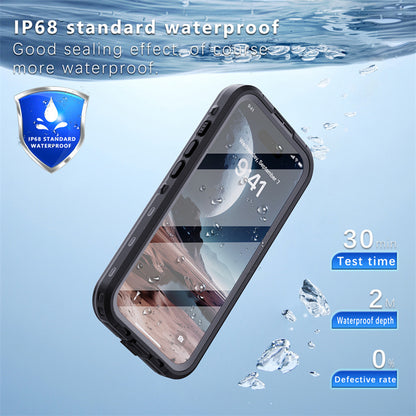 Coque étanche pour Apple iPhone 16, ShellBox, Noire
