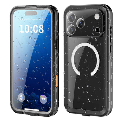Wasserdichte Hülle für Apple iPhone 18 Pro / 17 Pro, ShellBox, Schwarz
