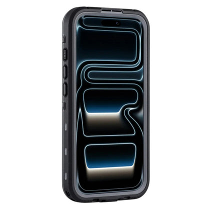 Wasserdichte Hülle für Apple iPhone 18 Pro / 17 Pro, ShellBox, Schwarz