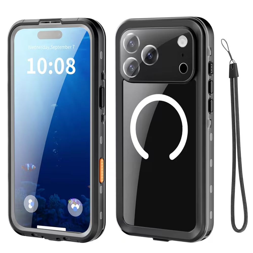 Wasserdichte Hülle für Apple iPhone 18 Pro Max / 17 Pro Max, ShellBox, Schwarz