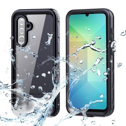 Coque étanche pour Samsung Galaxy A26 A266, ShellBox, Noire