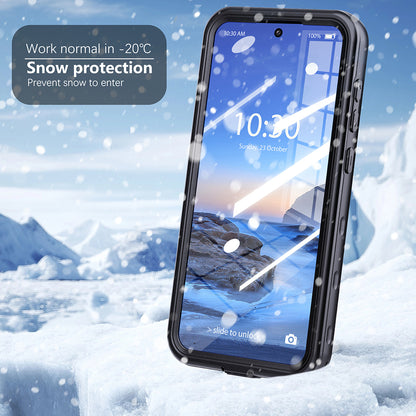 Coque étanche pour Samsung Galaxy A26 A266, ShellBox, Noire