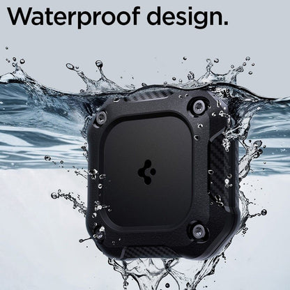 Wasserdichte Hülle Spigen Tough Armor für Apple AirTag, Schwarz ACS09781