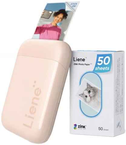 Imprimante Photo Portable Liene Pearl 2x3, Rose