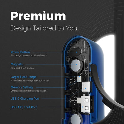 Handwärmer Ocoopa UT2s, Blau