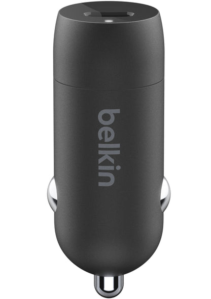 Chargeur Auto Belkin BoostCharge, 30W, 3A, 1 x USB-C, Noir CCA004btBK